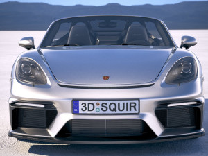 Porsche 718 Boxster Spyder 2020 Modelo 3D