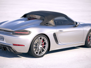 Porsche 718 Boxster Spyder 2020 Modelo 3D