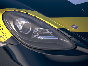 Porsche 718 Cayman GT4 Clubsport 2019 Model 3D