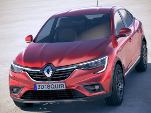 Renault Arkana 2020 3D मॉडल