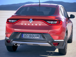 Renault Arkana 2020 3D मॉडल
