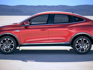 Renault Arkana 2020 3D Model