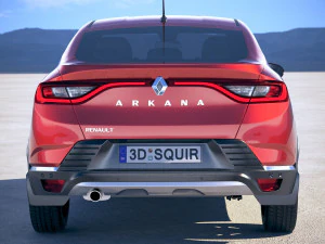 Renault Arkana 2020 3D Model