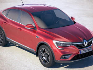 Renault Arkana 2020 3D Model