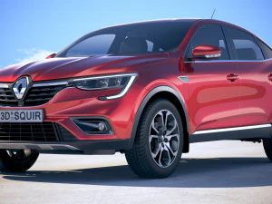 Renault Arkana 2020 3D Model
