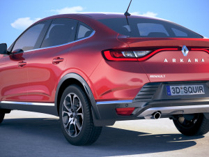 Renault Arkana 2020 3D मॉडल