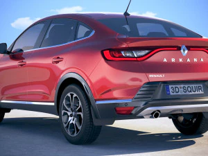 Renault Arkana 2020 3D Model