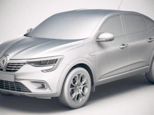 Renault Arkana 2020 3D Model