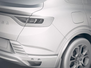 Renault Arkana 2020 3D मॉडल