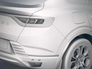 Renault Arkana 2020 3D Model