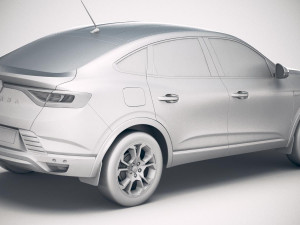 Renault Arkana 2020 3D मॉडल