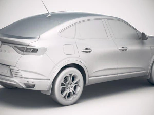 Renault Arkana 2020 3D Model