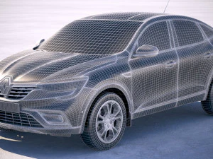 Renault Arkana 2020 3D Model