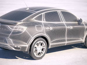 Renault Arkana 2020 3D मॉडल
