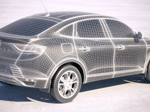 Renault Arkana 2020 3D Model