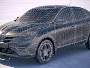 Renault Arkana 2020 3D Model