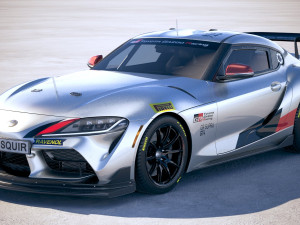 Toyota Supra GT4 2020 3D Model
