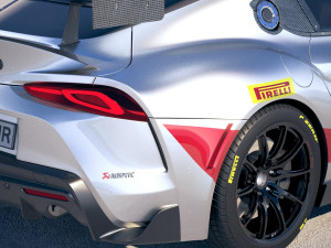 Toyota Supra GT4 2020 3D Model
