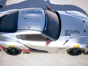 Toyota Supra GT4 2020 3D Model
