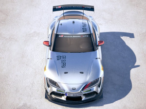 Toyota Supra GT4 2020 3D Model