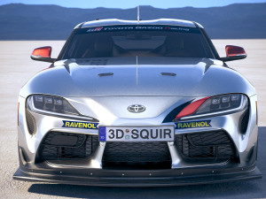 Toyota Supra GT4 2020 3D Model