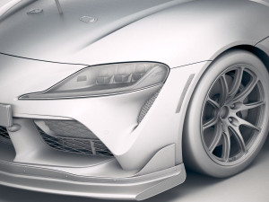 Toyota Supra GT4 2020 3D Model