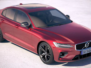 Volvo S60 R-Design 2019 3D Model