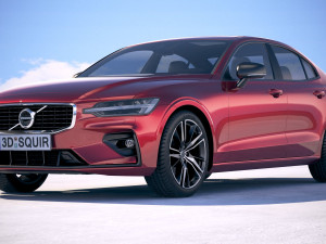 Volvo S60 R-Design 2019 3D Model