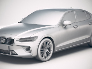 Volvo S60 R-Design 2019 3D Model