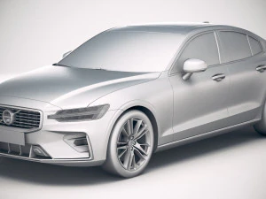 Volvo S60 R-Design 2019 3D Model