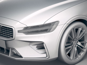 Volvo S60 R-Design 2019 3D Model