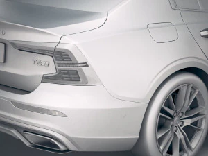 Volvo S60 R-Design 2019 3D Model