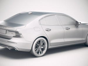 Volvo S60 R-Design 2019 3D Model