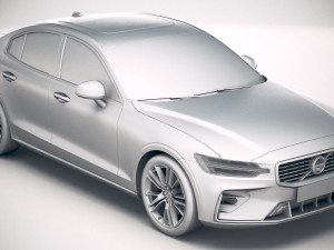 Volvo S60 R-Design 2019 3D Model