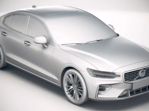 Volvo S60 R-Design 2019 3D Model