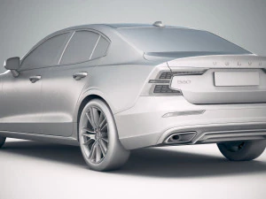 Volvo S60 R-Design 2019 3D Model