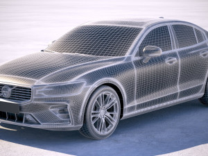 Volvo S60 R-Design 2019 3D Model