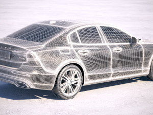Volvo S60 R-Design 2019 3D Model