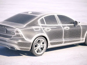 Volvo S60 R-Design 2019 3D Model