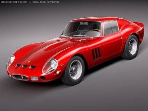 Ferrari 250 GTO 1962-1963 3D Model