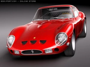 Ferrari 250 GTO 1962-1963 3D Model