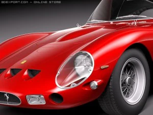 Ferrari 250 GTO 1962-1963 3D Model
