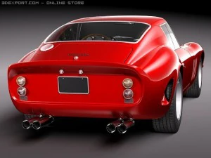 Ferrari 250 GTO 1962-1963 3D Model
