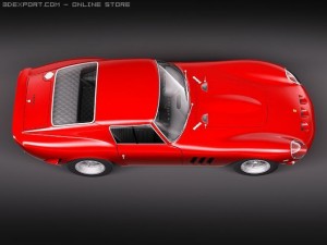 Ferrari 250 GTO 1962-1963 3D Модель