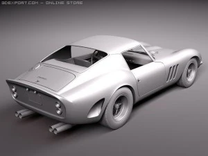 Ferrari 250 GTO 1962-1963 3D Model
