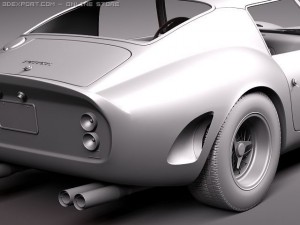 Ferrari 250 GTO 1962-1963 3D Модель