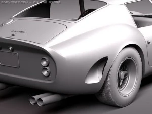 Ferrari 250 GTO 1962-1963 3D Model