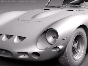 Ferrari 250 GTO 1962-1963 3D Model