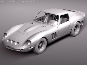 Ferrari 250 GTO 1962-1963 3D Модель