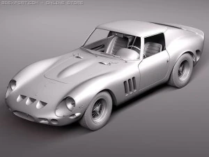 Ferrari 250 GTO 1962-1963 3D Model